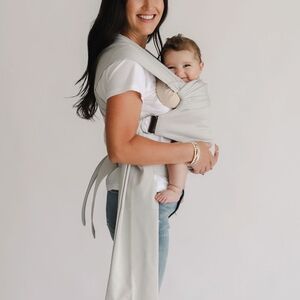 New In Packaging- Lalabu Simple Wrap In Fog (Light Grey)